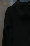 BORIS BIDJAN Saberi hooded sweater AW22 HOODY2 FTT00008 Black